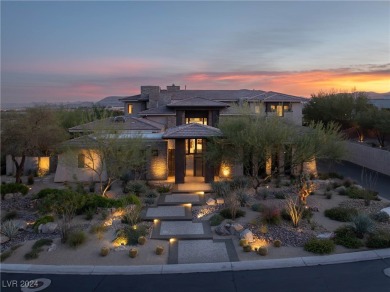 This 8,905 sq ft custom modern masterpiece in The Ridges offers on Bears Best Las Vegas Golf Club in Nevada - for sale on GolfHomes.com, golf home, golf lot