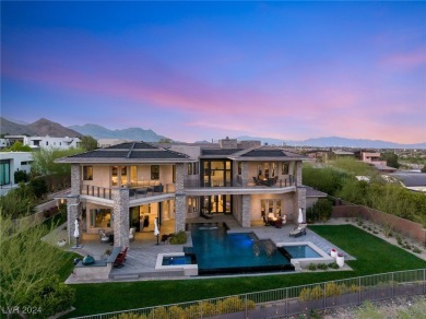 This 8,905 sq ft custom modern masterpiece in The Ridges offers on Bears Best Las Vegas Golf Club in Nevada - for sale on GolfHomes.com, golf home, golf lot