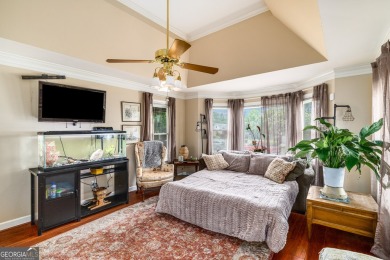 This beautiful ranch-styled home is nestled in the Exclusive on Southland Country Club in Georgia - for sale on GolfHomes.com, golf home, golf lot