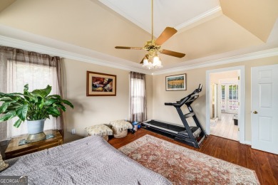 This beautiful ranch-styled home is nestled in the Exclusive on Southland Country Club in Georgia - for sale on GolfHomes.com, golf home, golf lot