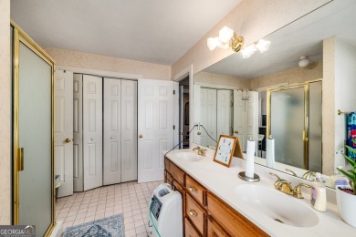 This beautiful ranch-styled home is nestled in the Exclusive on Southland Country Club in Georgia - for sale on GolfHomes.com, golf home, golf lot