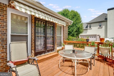 This beautiful ranch-styled home is nestled in the Exclusive on Southland Country Club in Georgia - for sale on GolfHomes.com, golf home, golf lot
