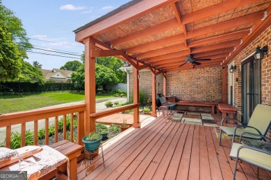 This beautiful ranch-styled home is nestled in the Exclusive on Southland Country Club in Georgia - for sale on GolfHomes.com, golf home, golf lot