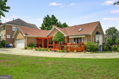 This beautiful ranch-styled home is nestled in the Exclusive on Southland Country Club in Georgia - for sale on GolfHomes.com, golf home, golf lot