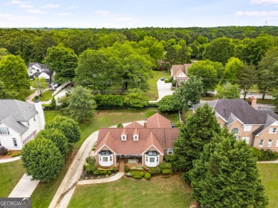 This beautiful ranch-styled home is nestled in the Exclusive on Southland Country Club in Georgia - for sale on GolfHomes.com, golf home, golf lot