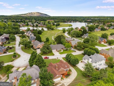 This beautiful ranch-styled home is nestled in the Exclusive on Southland Country Club in Georgia - for sale on GolfHomes.com, golf home, golf lot