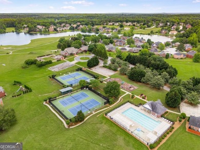 This beautiful ranch-styled home is nestled in the Exclusive on Southland Country Club in Georgia - for sale on GolfHomes.com, golf home, golf lot
