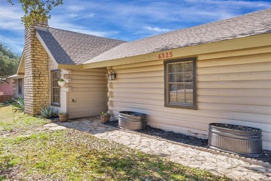 Warm, welcoming, and full of character, this log cabin style on De Cordova Bend Country Club in Texas - for sale on GolfHomes.com, golf home, golf lot