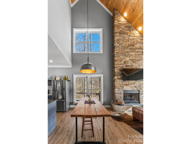 Mountain-Modern Craftsman Home in Linville Falls Mountain Club on Linville Falls Golf Club in North Carolina - for sale on GolfHomes.com, golf home, golf lot