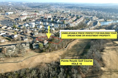 Prime vacant lot backing onto a stunning golf course, Hole 16! on Pointe Royale Village Country Club in Missouri - for sale on GolfHomes.com, golf home, golf lot