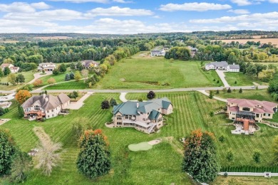 This stunning 7,851 sq/ft dream home exudes luxury on Tumbledown Trails Golf Course in Wisconsin - for sale on GolfHomes.com, golf home, golf lot