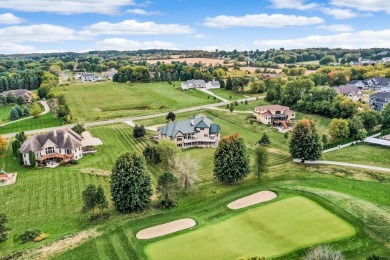 This stunning 7,851 sq/ft dream home exudes luxury on Tumbledown Trails Golf Course in Wisconsin - for sale on GolfHomes.com, golf home, golf lot