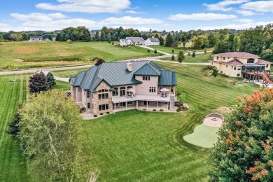 This stunning 7,851 sq/ft dream home exudes luxury on Tumbledown Trails Golf Course in Wisconsin - for sale on GolfHomes.com, golf home, golf lot