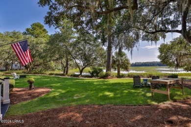 Stunning waterfront location and exquisite features, this home on Oldfield Golf Club in South Carolina - for sale on GolfHomes.com, golf home, golf lot