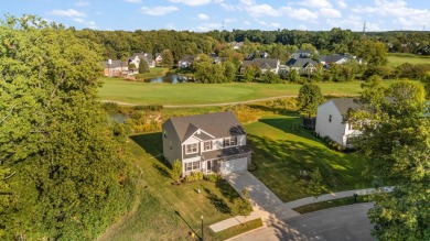 Step into suburban elegance in this 4-year-old home, perfectly on The Course at Aberdeen in Indiana - for sale on GolfHomes.com, golf home, golf lot