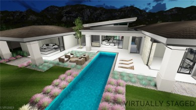 New custom design/build estate by Growth Luxury Homes! Net-zero on Southern Highlands Golf Club in Nevada - for sale on GolfHomes.com, golf home, golf lot