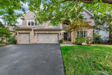 ***Privacy and Luxury at 4 Point O Woods Court in the Boulder on Boulder Ridge Country Club in Illinois - for sale on GolfHomes.com, golf home, golf lot