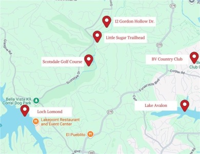 This beautiful 1.13-acre residential lot in Bella Vista on Bella Vista Country Club - Scottsdale in Arkansas - for sale on GolfHomes.com, golf home, golf lot