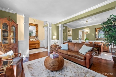 ***Privacy and Luxury at 4 Point O Woods Court in the Boulder on Boulder Ridge Country Club in Illinois - for sale on GolfHomes.com, golf home, golf lot