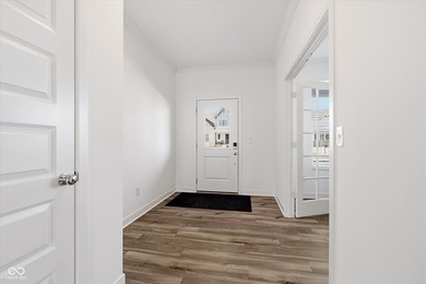 Built in 2024 and offering ~3,500 square feet of living space on Chatham Hills Golf Course in Indiana - for sale on GolfHomes.com, golf home, golf lot