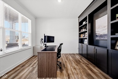 Built in 2024 and offering ~3,500 square feet of living space on Chatham Hills Golf Course in Indiana - for sale on GolfHomes.com, golf home, golf lot