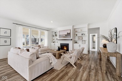 Built in 2024 and offering ~3,500 square feet of living space on Chatham Hills Golf Course in Indiana - for sale on GolfHomes.com, golf home, golf lot