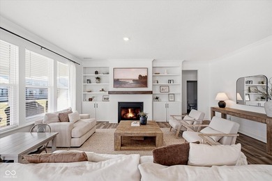 Built in 2024 and offering ~3,500 square feet of living space on Chatham Hills Golf Course in Indiana - for sale on GolfHomes.com, golf home, golf lot