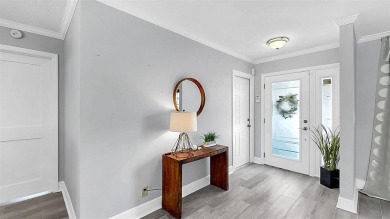 Waterfront luxury in Apollo Beach with no HOA, no CDD, and on Apollo Beach Golf and Sea Club in Florida - for sale on GolfHomes.com, golf home, golf lot