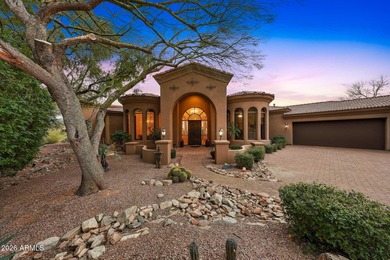 Experience this truly unique, custom, and extremely private 3BD on Ancala Country Club in Arizona - for sale on GolfHomes.com, golf home, golf lot