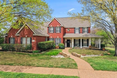 Step inside this updated custom home to the warmth and flow of on Trophy Club of Dallas in Texas - for sale on GolfHomes.com, golf home, golf lot