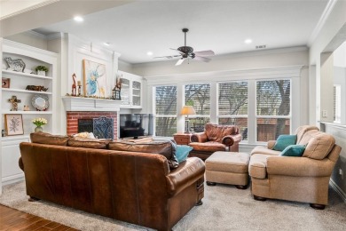 Step inside this updated custom home to the warmth and flow of on Trophy Club of Dallas in Texas - for sale on GolfHomes.com, golf home, golf lot
