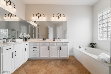 Discover luxury living in Sun City Anthem with stunning mountain on Revere Golf Club in Nevada - for sale on GolfHomes.com, golf home, golf lot