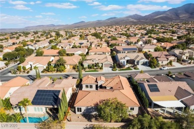 Discover luxury living in Sun City Anthem with stunning mountain on Revere Golf Club in Nevada - for sale on GolfHomes.com, golf home, golf lot