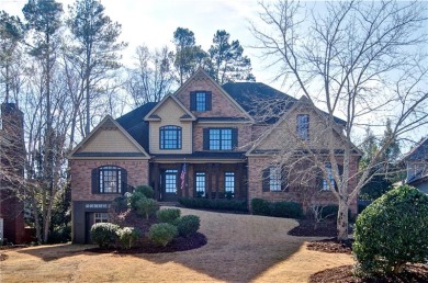 Stunning 4 sided Brick Traditional Built by the builder for her on Marietta Country Club in Georgia - for sale on GolfHomes.com, golf home, golf lot