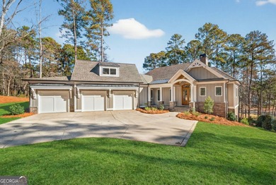 Welcome to 1010 Kimbrough Hill, an exceptional new construction on Reynolds Lake Oconee - The Oconee in Georgia - for sale on GolfHomes.com, golf home, golf lot