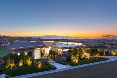 Welcome to 641 Majestic Rim Drive, a modern sanctuary of on Dragon Ridge Country Club in Nevada - for sale on GolfHomes.com, golf home, golf lot