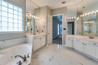 Resort-Style Living with Stunning Water Views in Gated Frisco on Heritage Lakes - Par 3 - 9 Hole Course in Texas - for sale on GolfHomes.com, golf home, golf lot