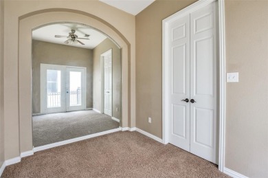 Resort-Style Living with Stunning Water Views in Gated Frisco on Heritage Lakes - Par 3 - 9 Hole Course in Texas - for sale on GolfHomes.com, golf home, golf lot