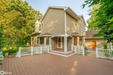 Nestled on over an acre on a scenic private drive, this on Highland Park Golf Course in Iowa - for sale on GolfHomes.com, golf home, golf lot