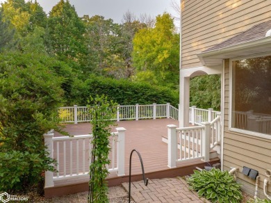 Nestled on over an acre on a scenic private drive, this on Highland Park Golf Course in Iowa - for sale on GolfHomes.com, golf home, golf lot