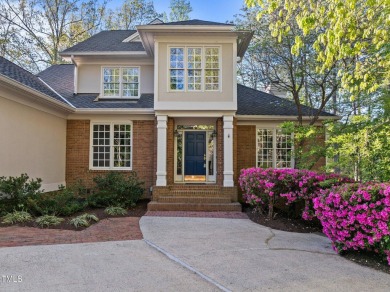 Tempting, tantalizing Tryon Courte home overlooking the 7th on Governors Club in North Carolina - for sale on GolfHomes.com, golf home, golf lot