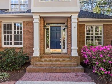 Tempting, tantalizing Tryon Courte home overlooking the 7th on Governors Club in North Carolina - for sale on GolfHomes.com, golf home, golf lot