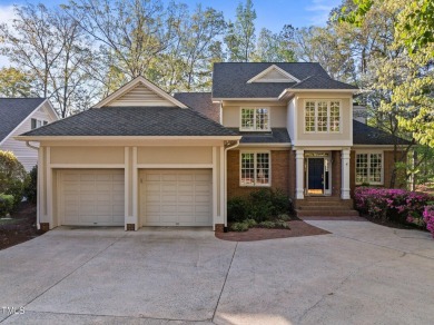 Tempting, tantalizing Tryon Courte home overlooking the 7th on Governors Club in North Carolina - for sale on GolfHomes.com, golf home, golf lot