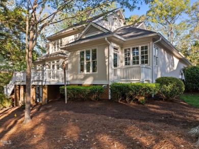 Tempting, tantalizing Tryon Courte home overlooking the 7th on Governors Club in North Carolina - for sale on GolfHomes.com, golf home, golf lot