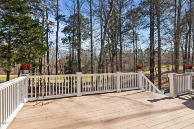 Tempting, tantalizing Tryon Courte home overlooking the 7th on Governors Club in North Carolina - for sale on GolfHomes.com, golf home, golf lot