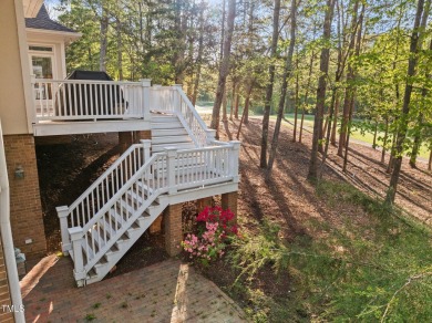 Tempting, tantalizing Tryon Courte home overlooking the 7th on Governors Club in North Carolina - for sale on GolfHomes.com, golf home, golf lot