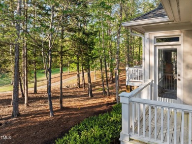 Tempting, tantalizing Tryon Courte home overlooking the 7th on Governors Club in North Carolina - for sale on GolfHomes.com, golf home, golf lot