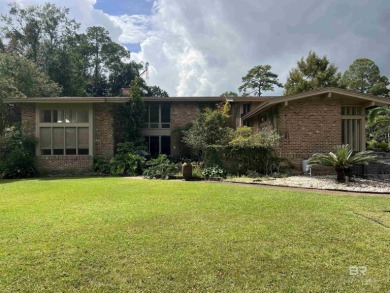 Authentic 1963 Mid-Century Modern Home on Spring Hill College on Spring Hill College Golf Course in Alabama - for sale on GolfHomes.com, golf home, golf lot