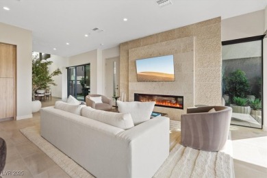 Far surpassing any model home, this extraordinary residence on South Shore At Lake Las Vegas in Nevada - for sale on GolfHomes.com, golf home, golf lot