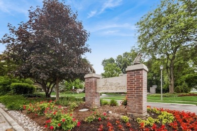This EXQUISITE all-brick home is nestled on Signature Hole #3 of on Royal Fox Country Club in Illinois - for sale on GolfHomes.com, golf home, golf lot